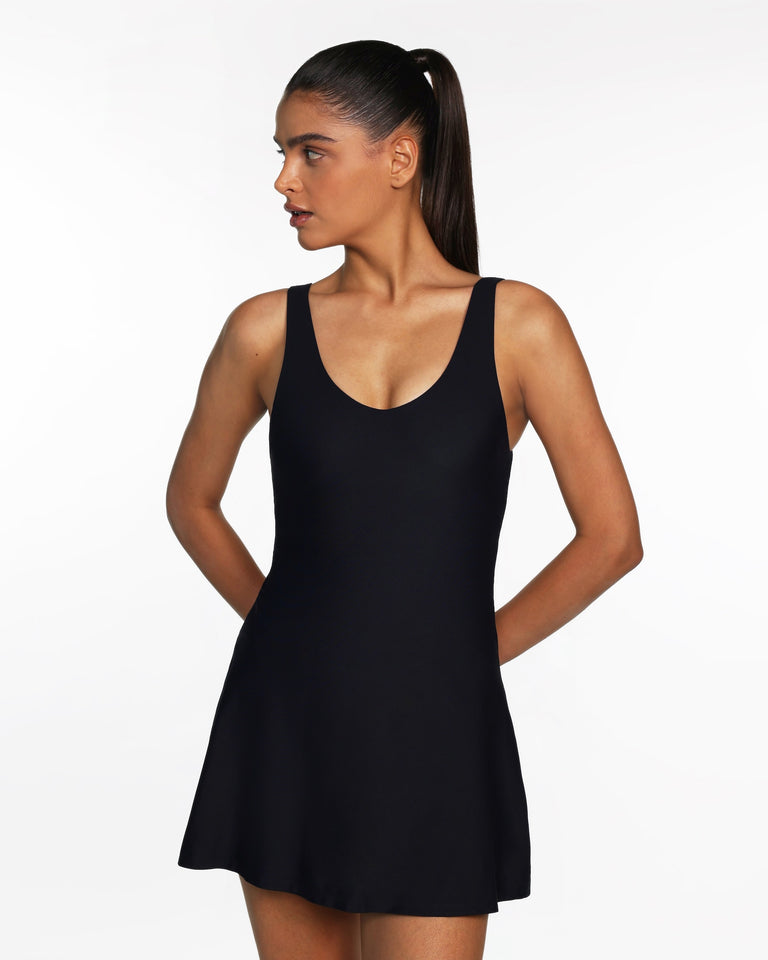 Capri Mini Dress | Caviar Black