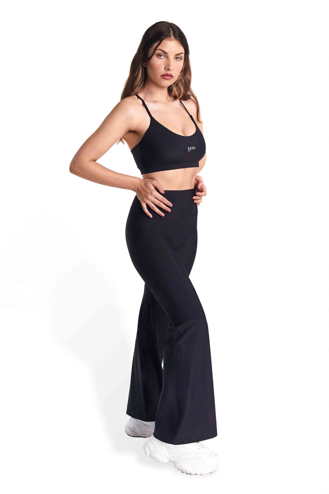 Classic Flares | Caviar Black