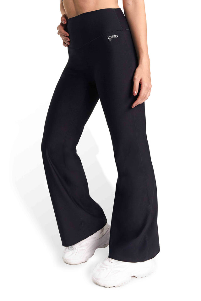 Classic Flares | Caviar Black