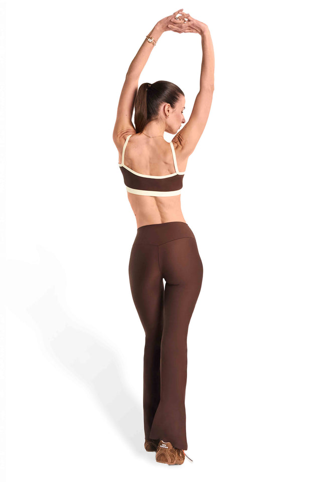 Contrast Bra | Chocolate