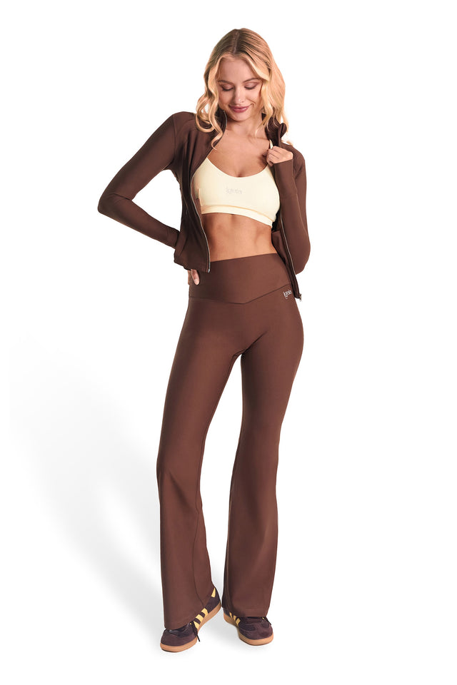 Sculpt Jacket | Chocolate