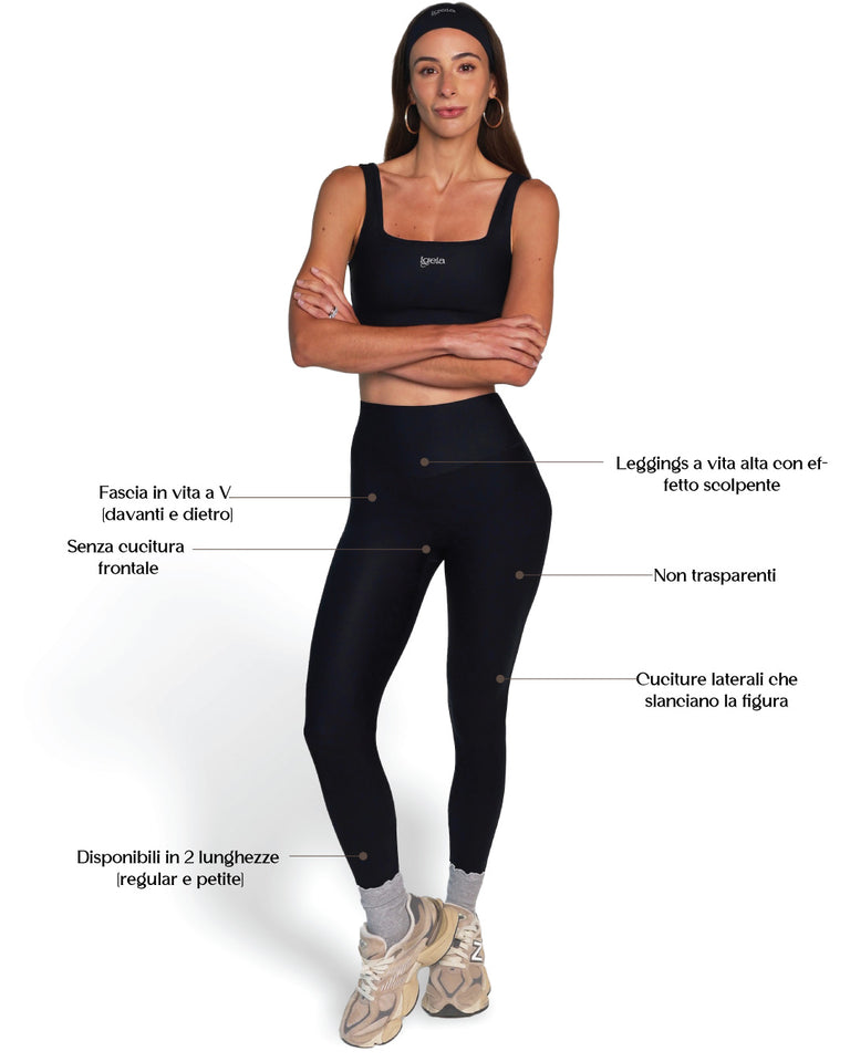 Classic Leggings | Caviar Black