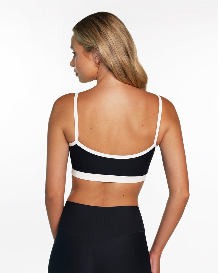 Contrast Bra | Caviar Black