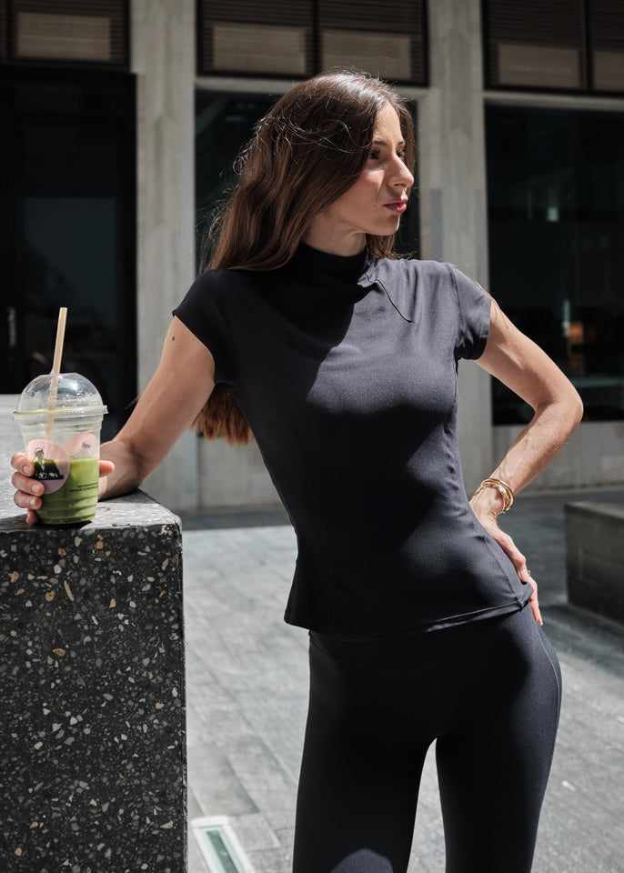 Princess Tee | Caviar Black