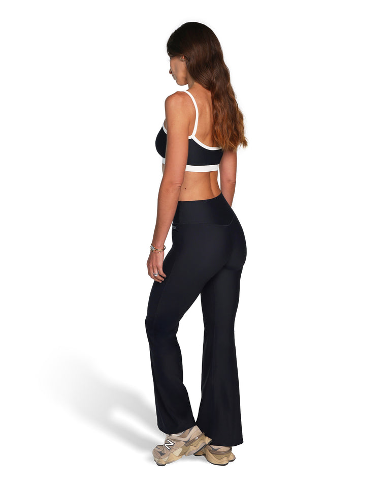 Classic Flares | Caviar Black