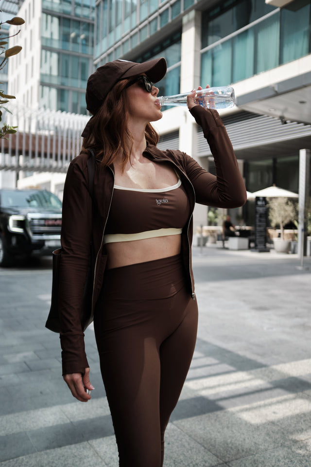 Sculpt Jacket | Chocolate