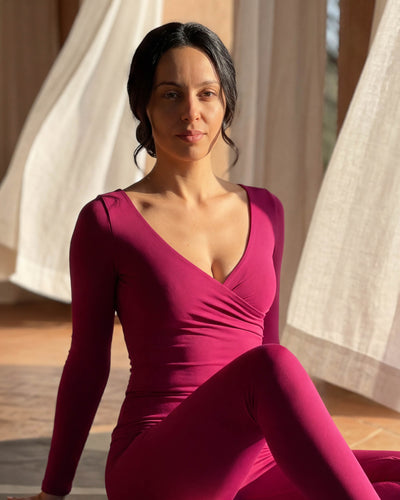 Heartwrap Top | Cherry image 1