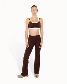 Support Bra Warm Luxe™ | Chocolate + Whipped Cream