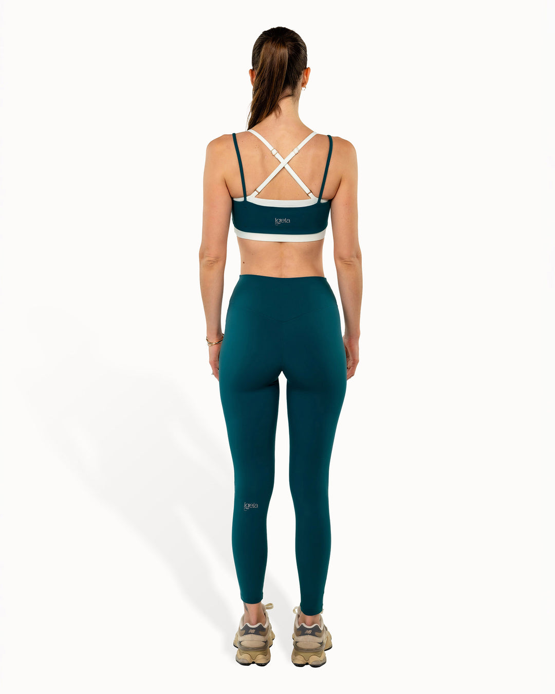 Support Bra Warm Luxe™ | Pine Needle + Whipped Cream