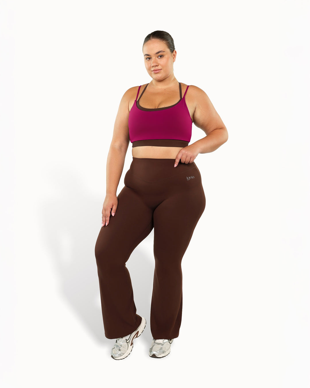 Support Bra | Chocolate + Cherry