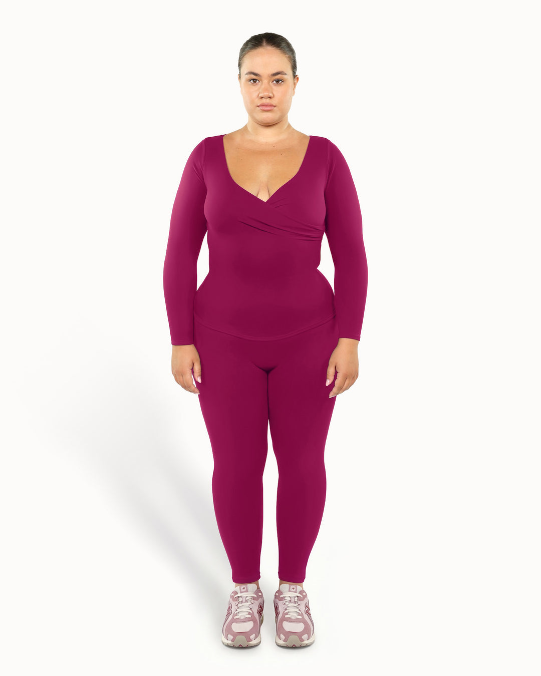 Heartwrap Top | Cherry