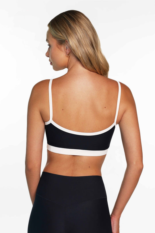 Contrast Bra | Caviar Black