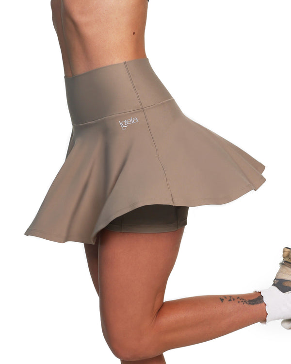 Amalfi Skort Light Luxe™ | Iced Coffee image 1