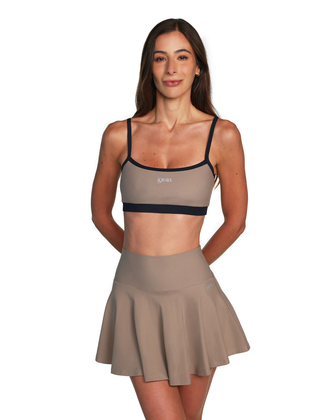 Amalfi Skort Light Luxe™ | Iced Coffee