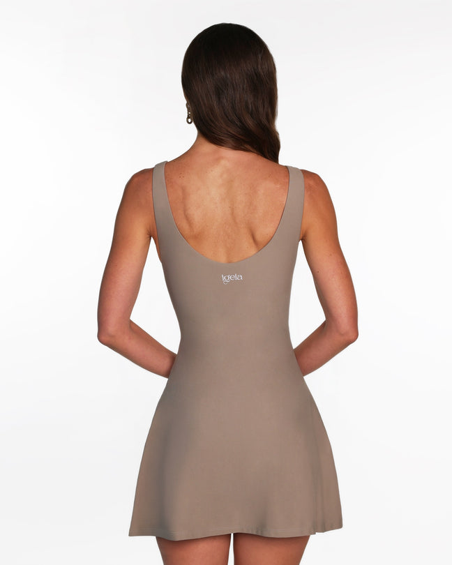 Capri Mini Dress Light Luxe™ | Iced Coffee