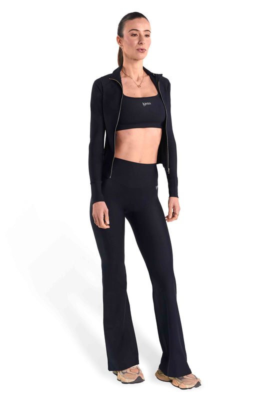 Sculpt Jacket Light Luxe™ | Caviar Black