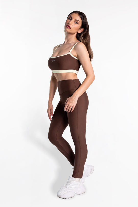 Contrast Bra Light Luxe™ | Chocolate