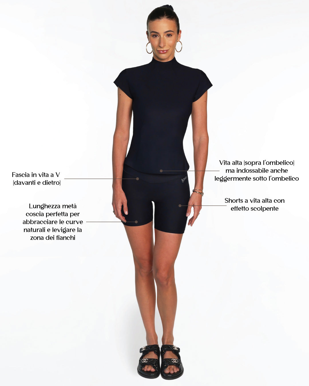 Classic Shorts | Caviar Black