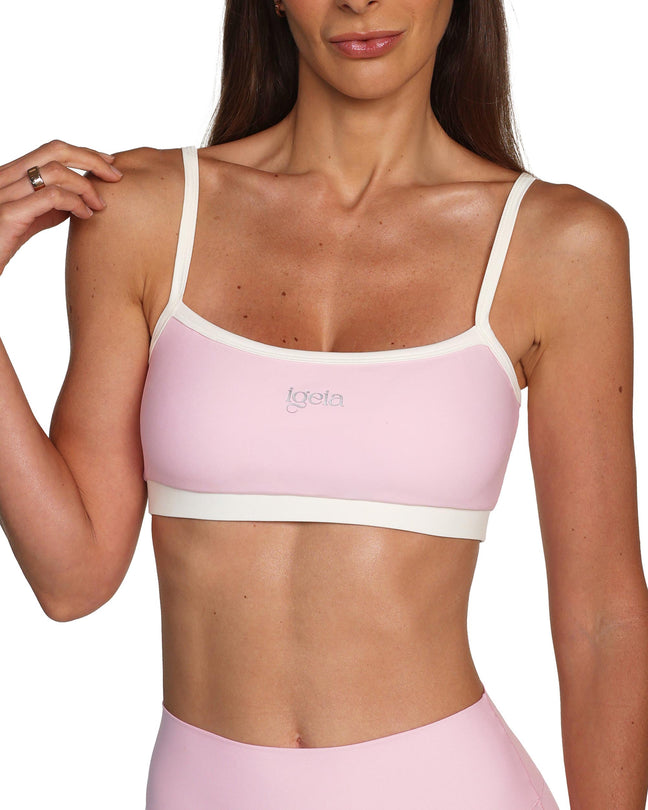 Contrast Bra Light Luxe™ | Candy Pink