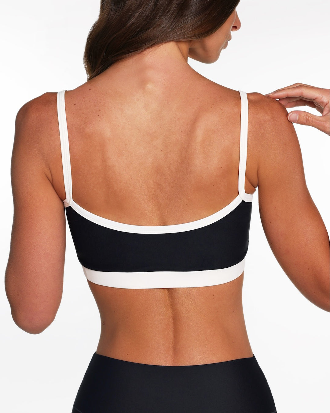 Contrast Bra | Caviar Black