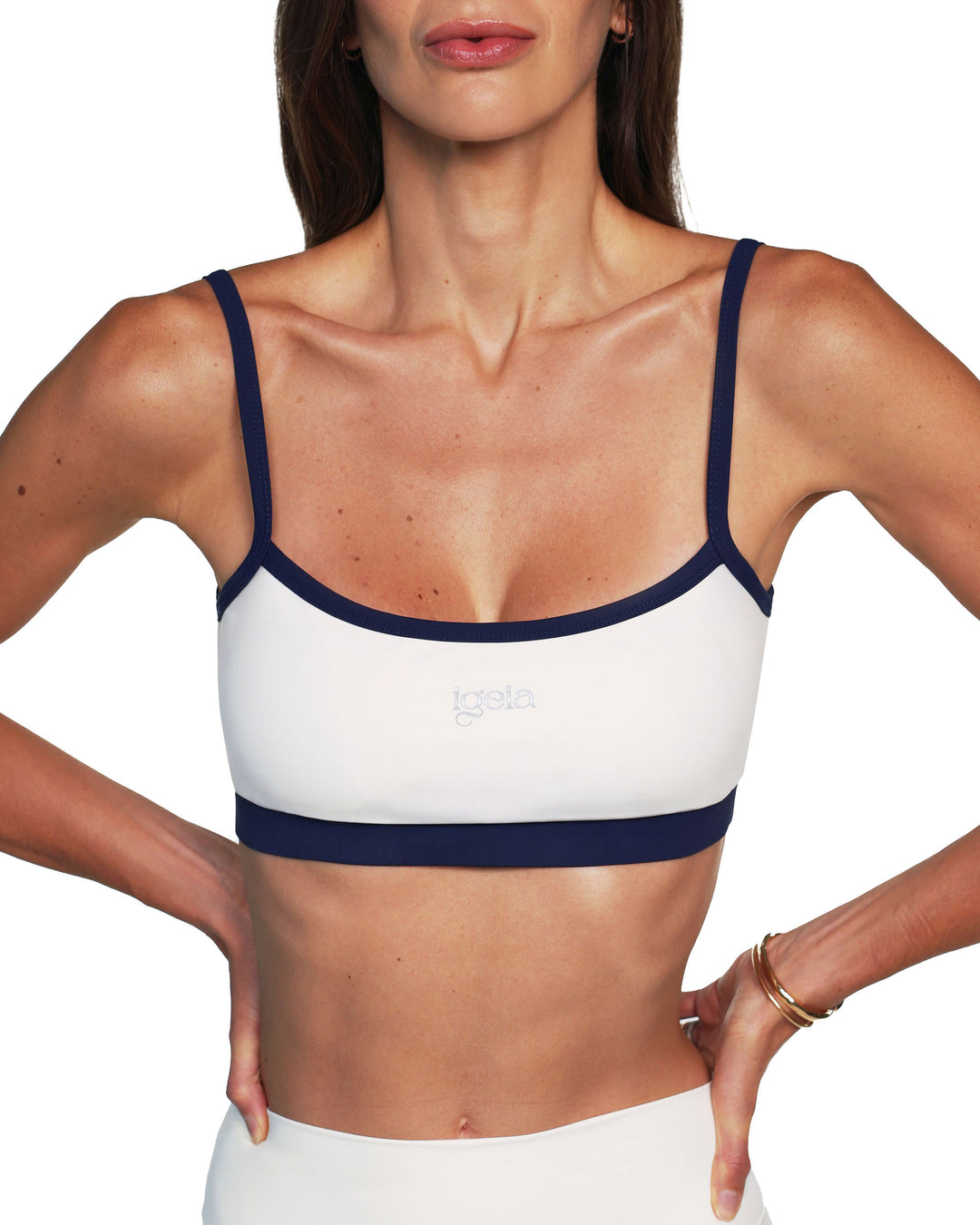 Contrast Bra Light Luxe™ | Panna Cotta/Deep Sea