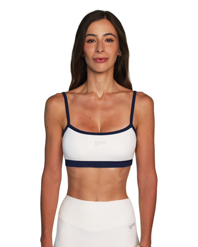 Contrast Bra Light Luxe™ | Panna Cotta/Deep Sea