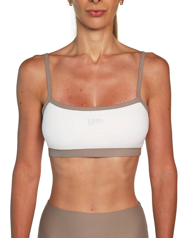 Contrast Bra Light Luxe™ | Panna Cotta/Iced coffee