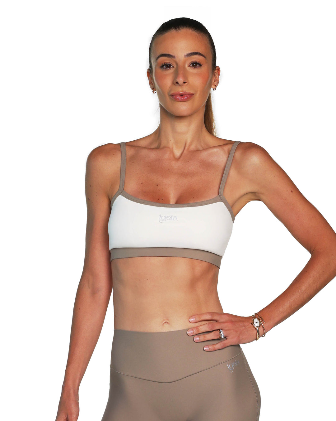 Contrast Bra Light Luxe™ | Panna Cotta/Iced coffee