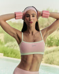 Contrast Bra Light Luxe™ | Candy Pink