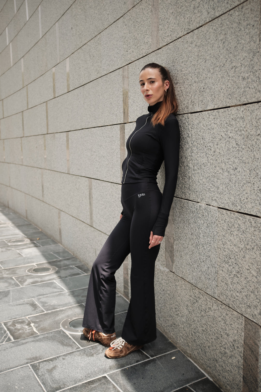 Classic Flares | Caviar Black