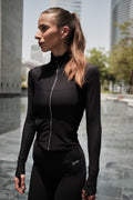Sculpt Jacket Light Luxe™ | Caviar Black