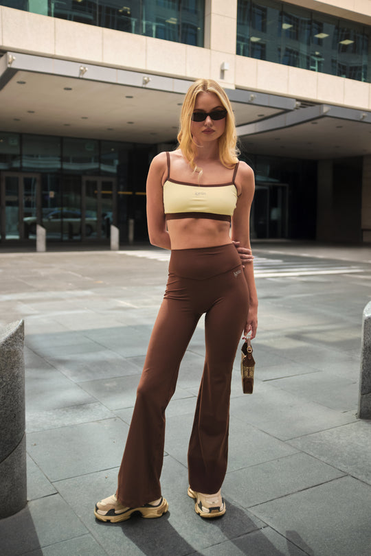 Classic Flares Light Luxe™ | Chocolate