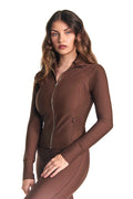 Sculpt Jacket Light Luxe™ | Chocolate