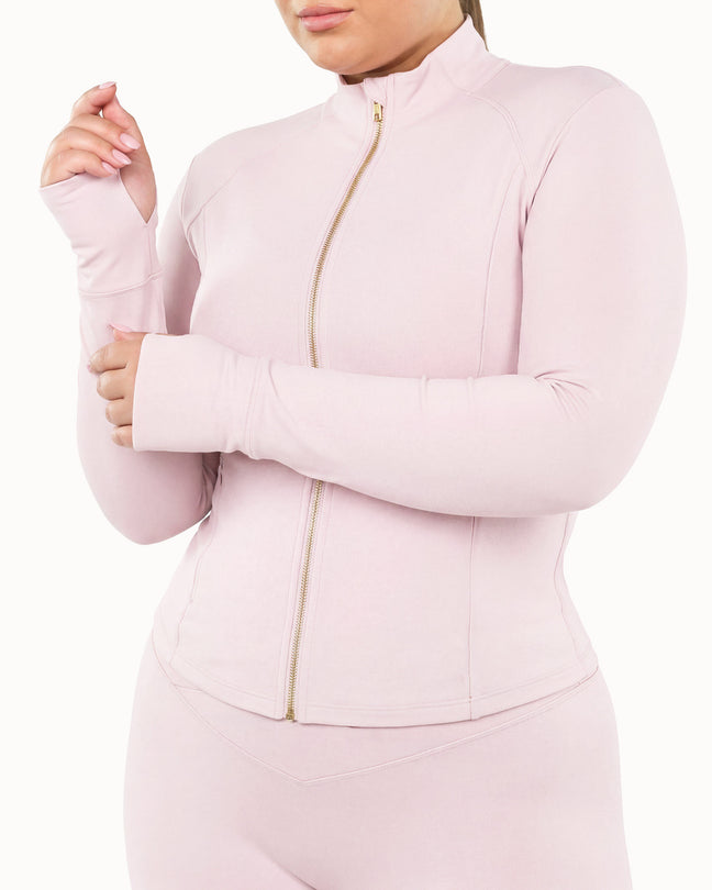 Sculpt Jacket | Rosé