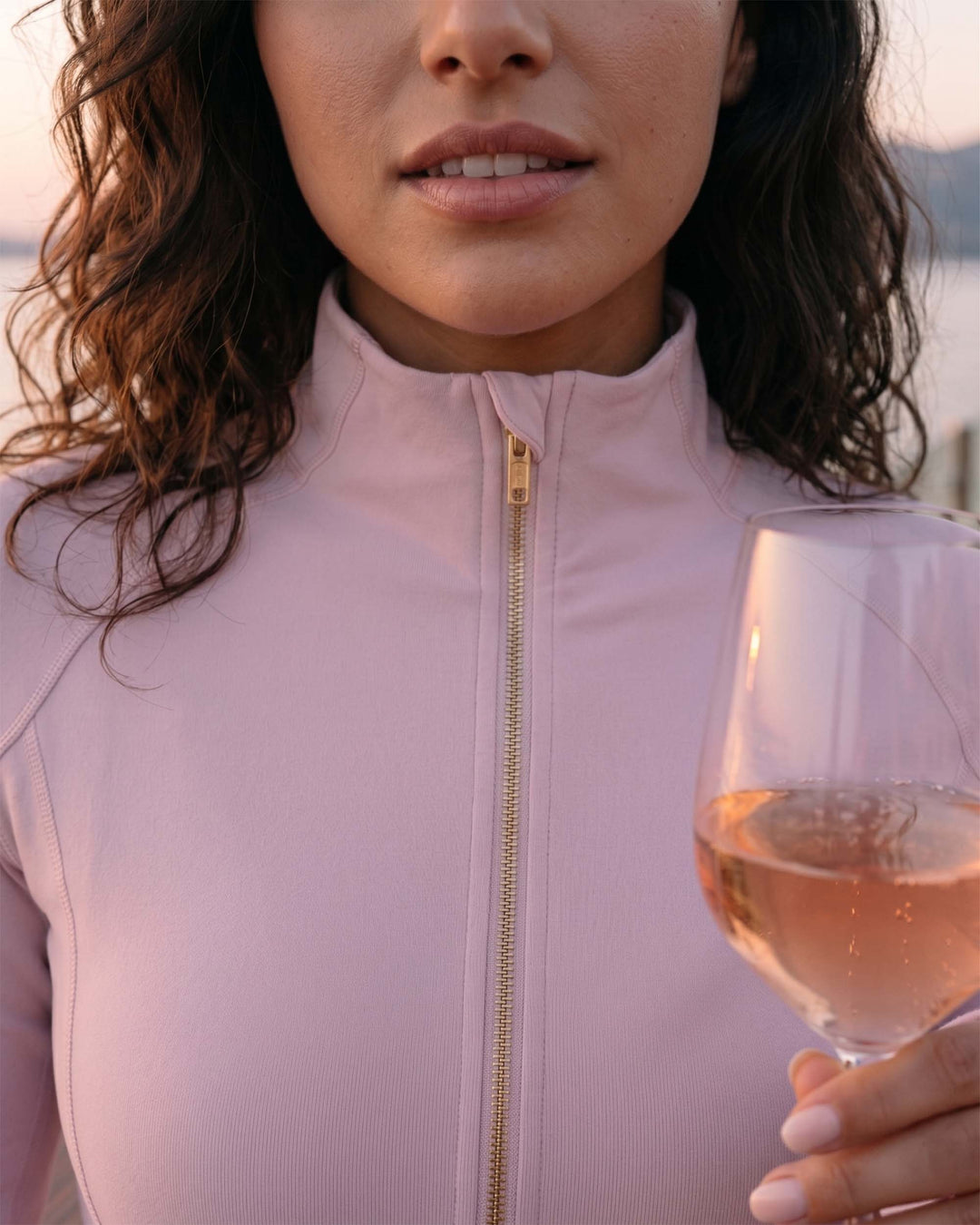 Sculpt Jacket | Rosé