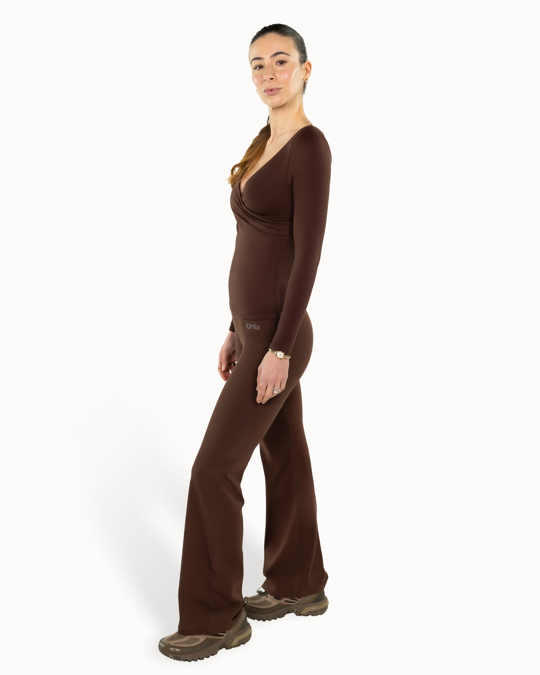 Heartwrap Top Warm Luxe™ | Chocolate