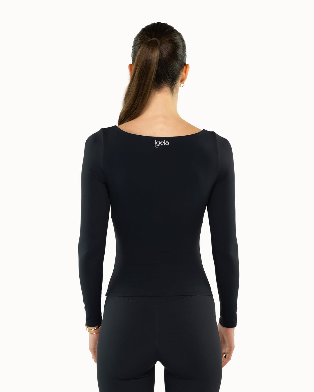 Heartwrap Top Warm Luxe™ | Truffle Black