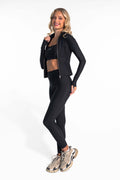 Sculpt Jacket Light Luxe™ | Caviar Black
