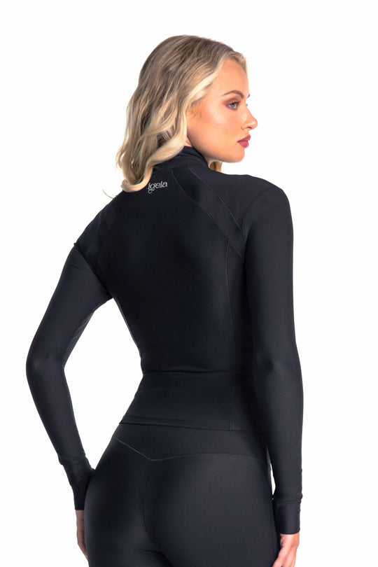 Sculpt Jacket Light Luxe™ | Caviar Black