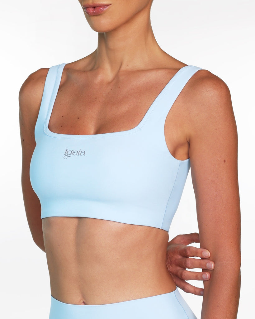 Square Neck Bra Light Luxe™ | Acqua