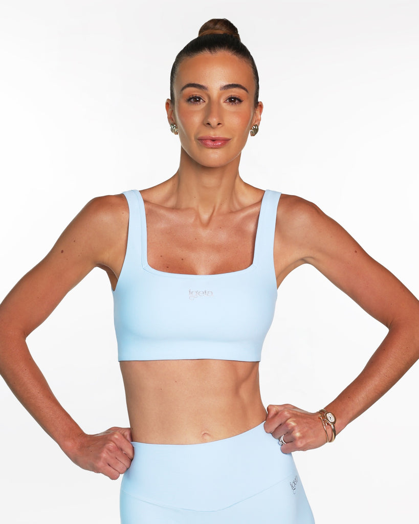 Square Neck Bra Light Luxe™ | Acqua