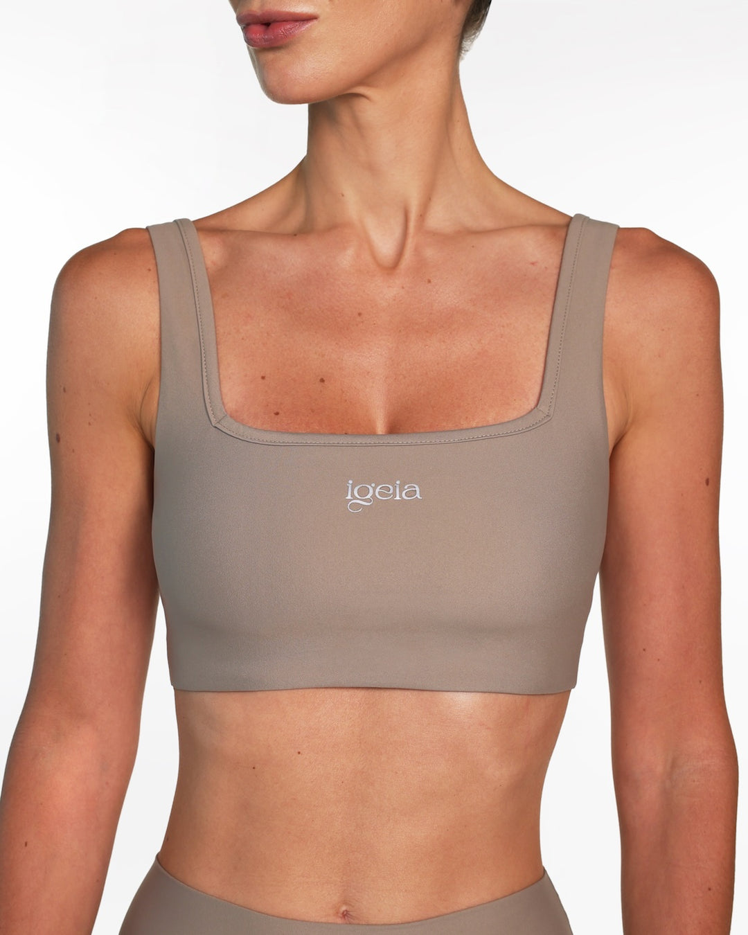 Square Neck Bra Light Luxe™ | Iced Coffee
