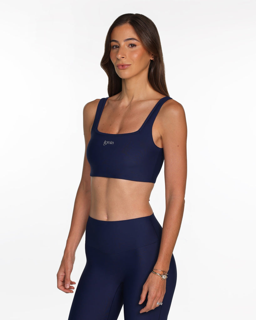 Square Neck Bra Light Luxe™ | Deep Sea