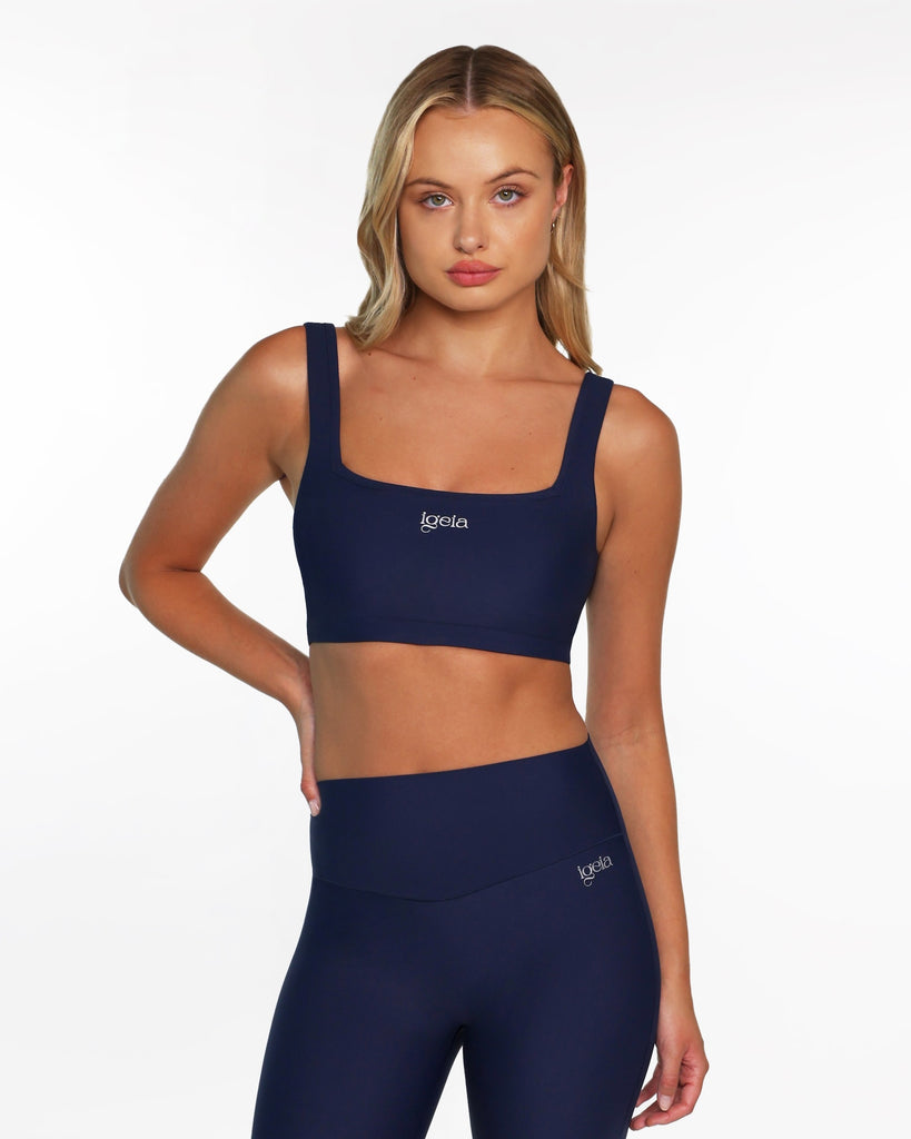 Square Neck Bra Light Luxe™ | Deep Sea