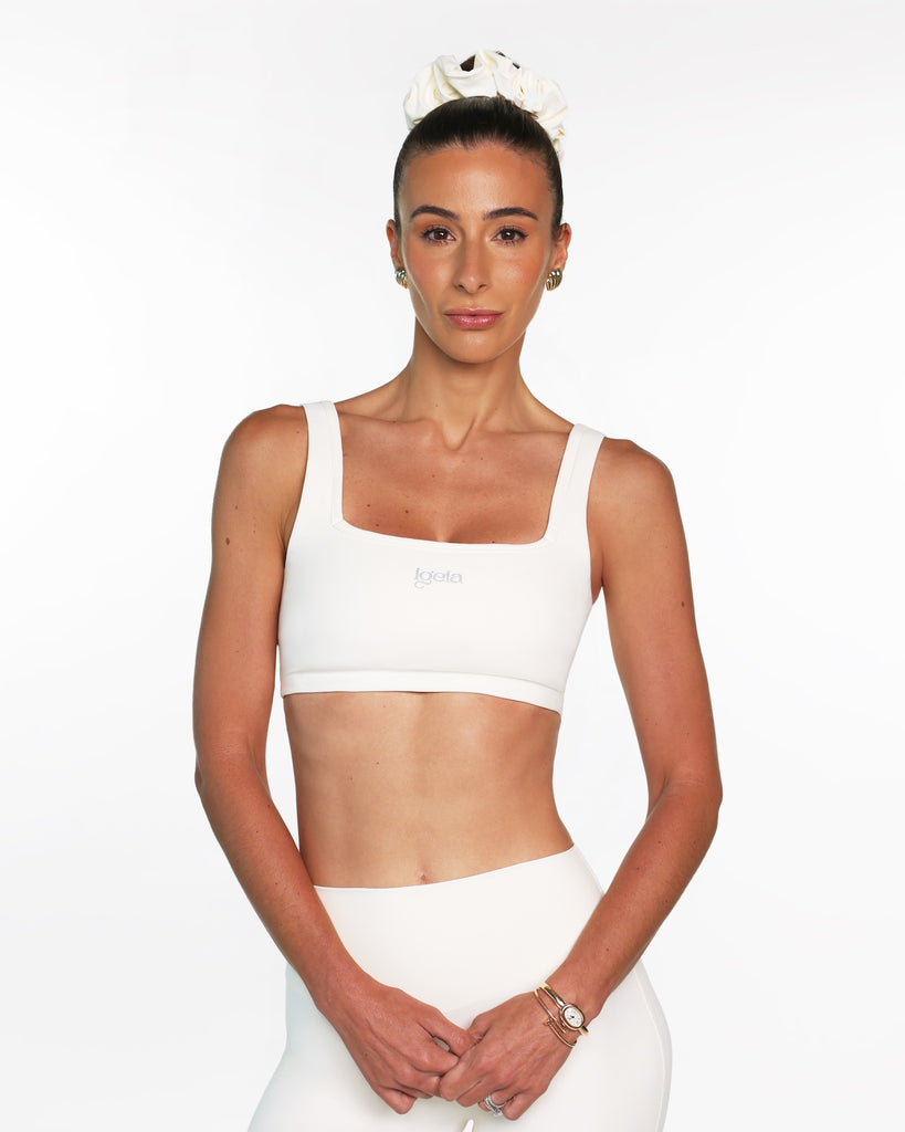 Square Neck Bra Light Luxe™ | Panna Cotta