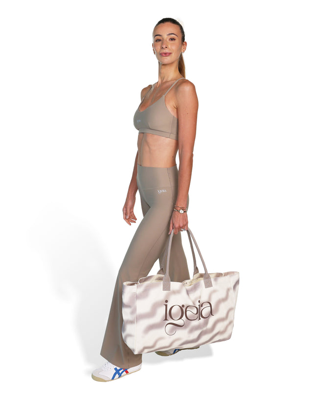 Maxi Tote Bag | Iced Coffee