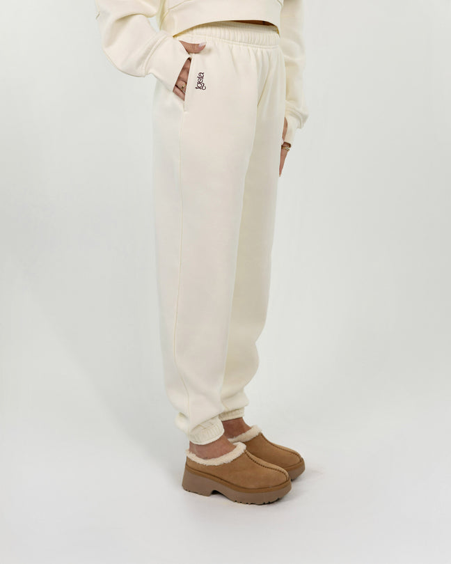 Pantaloni Comfort | Silky Ivory