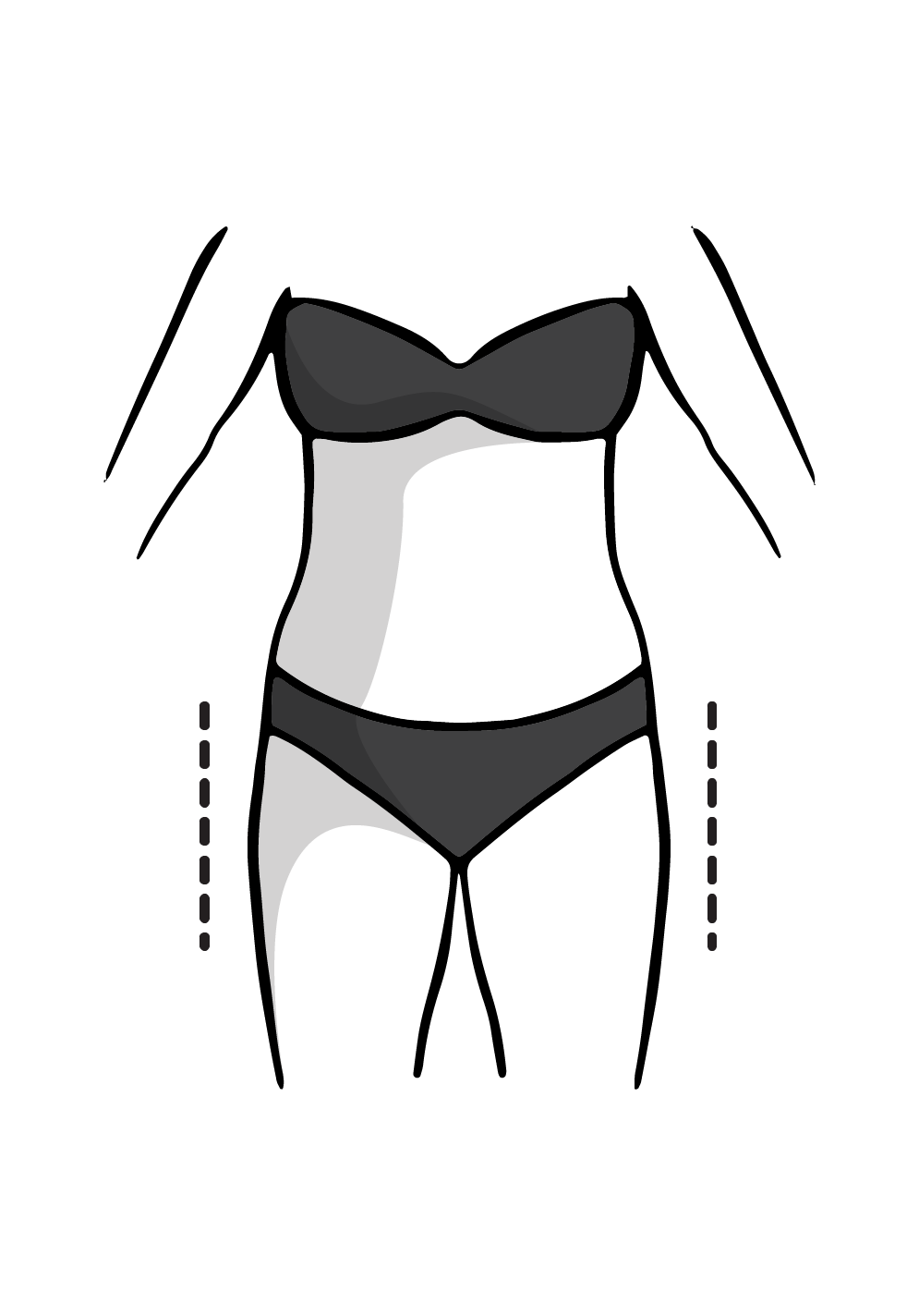 Slim hips